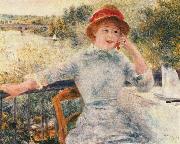 Pierre-Auguste Renoir Portrat der Alphonsine Fournaise USA oil painting artist